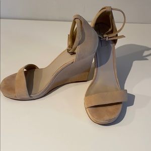 Aldo Suede Strappy Wedge